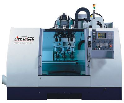 臺灣麗馳三主軸加工機