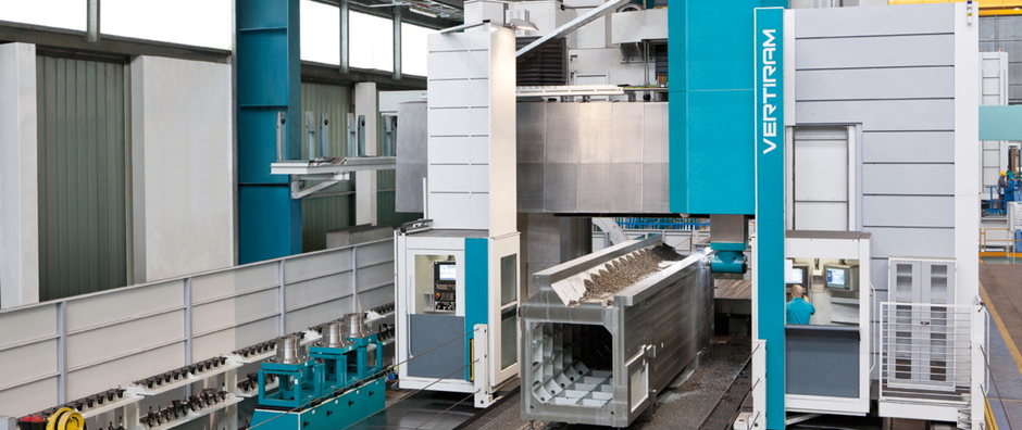 意大利帕馬龍門(mén)立式加工中心Vertiram